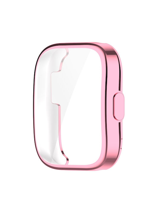 Θήκη Σιλικόνης σε Ροζ χρώμα για το Amazfit Bip 5