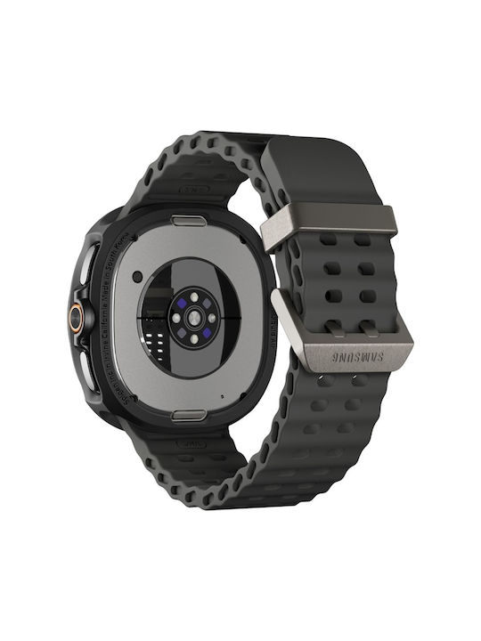 Spigen LIQUID AIR Силиконов Калъф в Черен цвят за Samsung Galaxy Watch 8 Classic 46mm