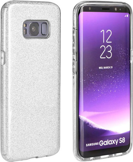 Shining Back Cover Silicon Argintiu (Huawei Mate 10 Pro)