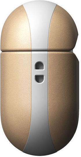 Nomad Modern Θήκη Δερμάτινη σε Μπεζ χρώμα για Apple AirPods 3