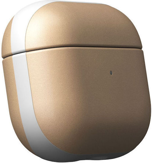 Nomad Modern Θήκη Δερμάτινη σε Μπεζ χρώμα για Apple AirPods 3