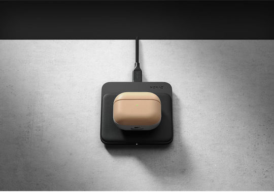 Nomad Modern Θήκη Δερμάτινη σε Μπεζ χρώμα για Apple AirPods 3