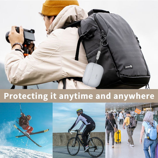 Tech-Protect Silicone Θήκη Σιλικόνης Caffe Latte για Apple AirPods Pro 2