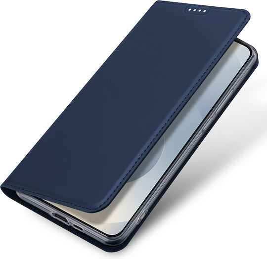 Dux Ducis Book Σιλικόνης / Δερματίνης Μαύρο (Galaxy S25 Edge)