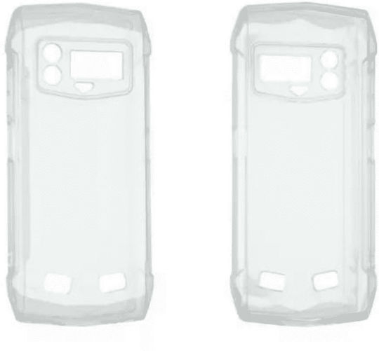 Doogee Umschlag Rückseite Silikon Schwarz (DOOGEE Smini)