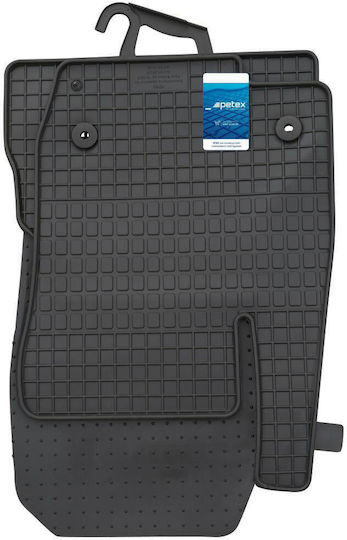 Petex Set of Front and Rear Mats 4pcs for Ford B-Max 2012 Black