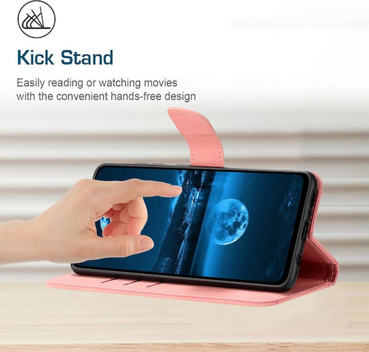 Θήκη Wallet Stitching Texture Xiaomi Redmi A5 4g Pink