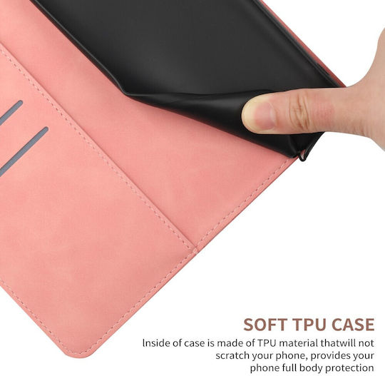 Θήκη Wallet Stitching Texture Xiaomi Redmi A5 4g Pink