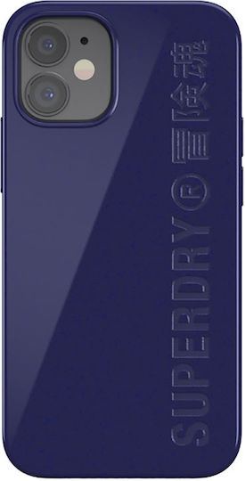 Superdry Snap Back Cover Plastic Albastru marin (iPhone 12 mini)
