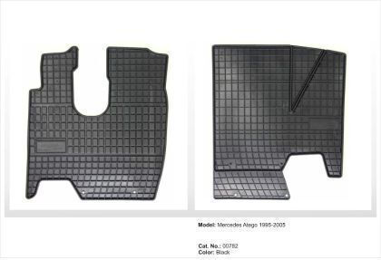 Frogum Front Mats 2pcs for Mercedes-Benz Atego 1995-2005 Black