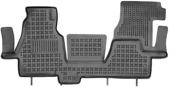 Rezaw Plast Μπροστινό Πατάκι Τύπου Σκαφάκι για Mercedes-Benz Sprinter 2000-2006 Μαύρο