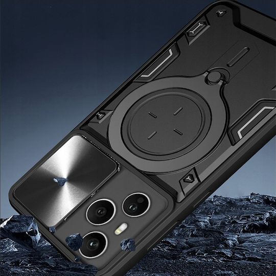 Techsuit Camguard Pro Umschlag Rückseite Silikon Rose Gold (Honor 400 Pro)
