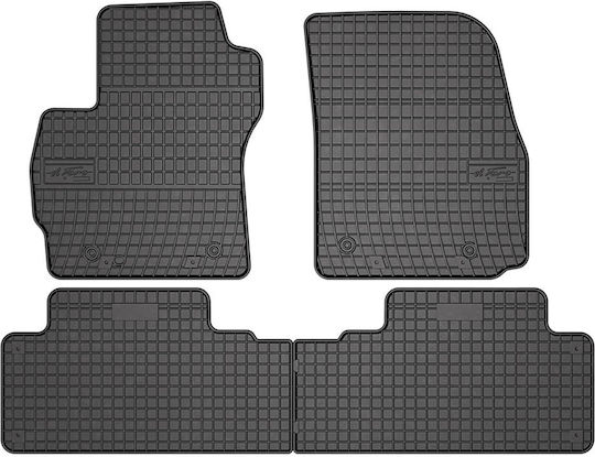 Frogum Set of Front and Rear Mats 4pcs for Mazda 5 / Premacy 2005+ Black