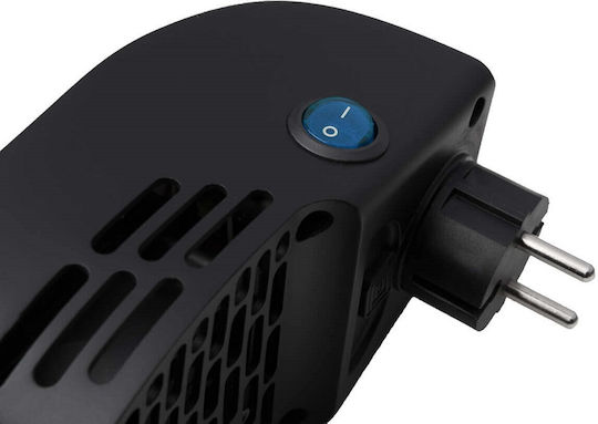 Eurom Ceramic Fan Heater Bathroom Wall Negru 500W