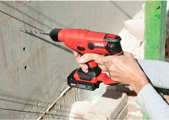 Skil Ciocan rotopercutor Baterie 18V cu Suport HEX RH1E3810GB