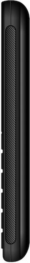 MaxCom MM718L Single SIM Κινητό με Κουμπιά Μαύρο