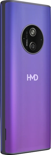 HMD 110 4G Dual SIM Κινητό με Κουμπιά Μπλε