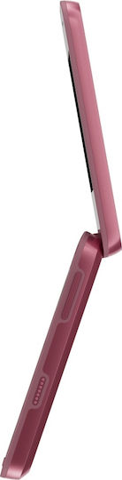 HMD 2660 Flip Dual SIM Mobile with Large Buttons Pink