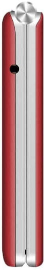 MaxCom MM835 Dual SIM Κινητό με Κουμπιά Κόκκινο
