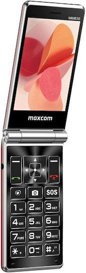 MaxCom MM835 Dual SIM Κινητό με Κουμπιά Κόκκινο
