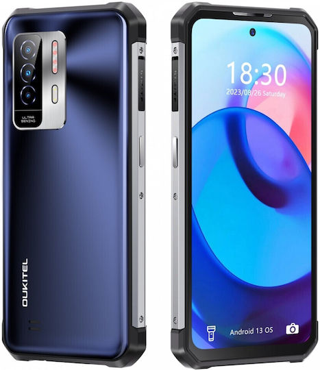 Oukitel WP27 Dual SIM (12/256GB) Ανθεκτικό Smartphone Μπλε