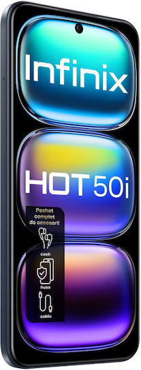 Infinix Hot 50i Dual SIM (4/128GB) Negru Elegant