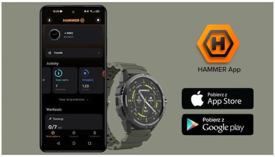 Hammer Watch 2 Titanium (Military Edition)