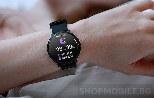 Mibro Lite Smartwatch με Παλμογράφο (Μαύρο)
