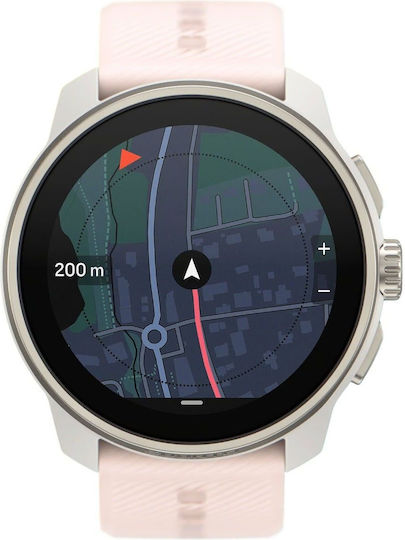 Suunto Race S Неръждаема стомана 45мм Водоустойчив Смартчасовник с Пулсомер (Powder Pink)