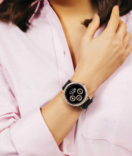 Reflex Active Series 7 42mm Smartwatch (Rose Gold Strass)