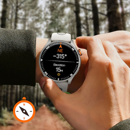 MyPhone Adventure Aluminium 46mm Smartwatch (Γκρι)