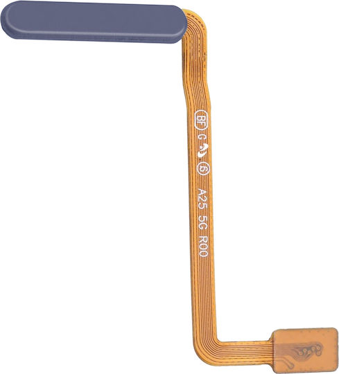 Samsung Flex Cable with Fingerprint in Blue color for Galaxy A25 5G