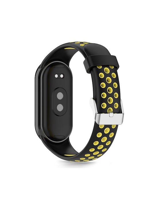 Tech-Protect ICONBAND Strap Silicone Black (Smart Band 8 / Smart Band 9)