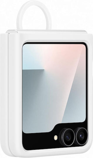 Samsung Buchen Sie Silikon Weiß (Galaxy Z Flip 7 FE)
