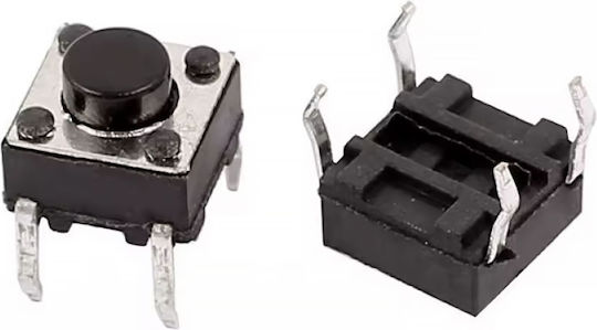 Μικροδιακόπτες 6x6 Mm Ραδιοφωνικούς Δέκτες Αυτόματα Κινητά Κόμματα Σετ 10 Τεμαχίων
