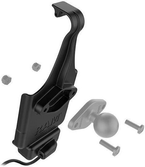 RAM Mount Βάση Φόρτισης Κινητού σε Μαύρο χρώμα RAM-HOL-SAM9PU