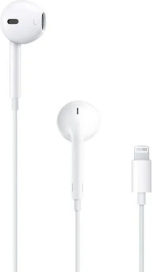 Moxom MX-EP49 Earbuds Handsfree with Lightning Connector White