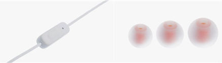 Koss FitClips KSC32i In-ear Handsfree με Βύσμα 3.5mm Γκρι