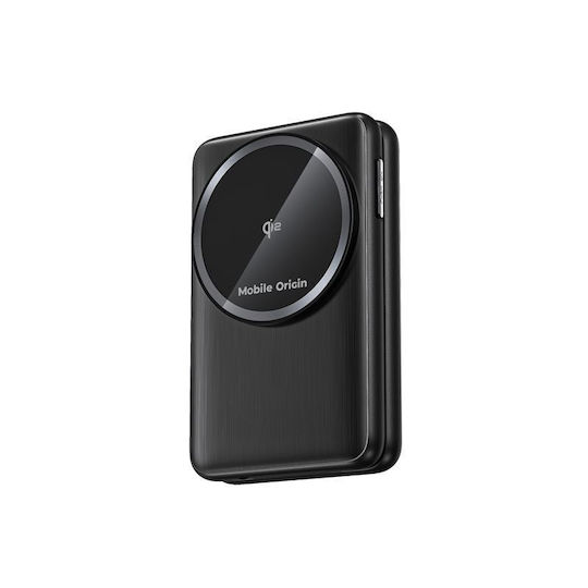 Mobile Origin Ασύρματος Φορτιστής Qi2 15W Power Delivery Μαύρος (PW8)