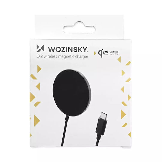 Wozinsky Wireless Charger Qi2 15W Blacks