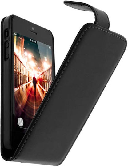 Colorfone Leather Pouch Iphone 5/5s Pliculeț Negru