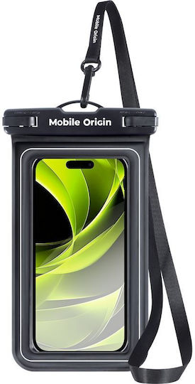 Mobile Origin Αδιάβροχη Θήκη έως 6.8" Μαύρο DBXL-BLKWHT01