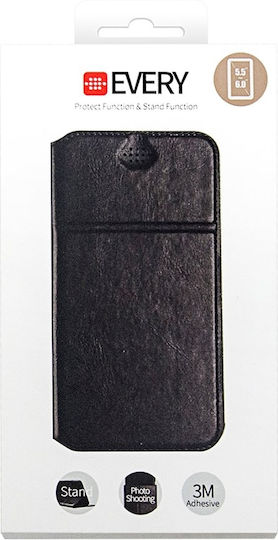 Dux Ducis Universal Book Buchhülle bis 5.5" Schwarz 200-103-135