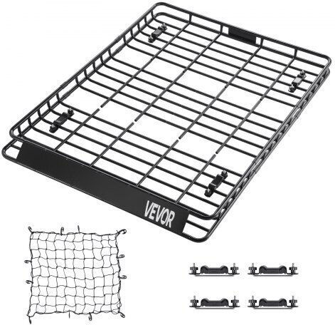 Vevor Steel Car Roof Rack 162.56x127cm