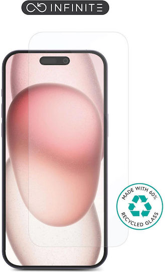 Estuff Infinite Screen Protection iPhone 16 Pro Tempered Glass Titan Shield Set 50 Pieces Es501422-50bulk