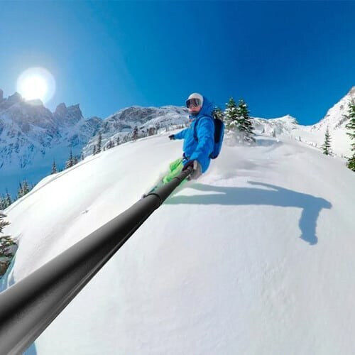Ulanzi Selfie-Stick Handy-Stativ Schwarz