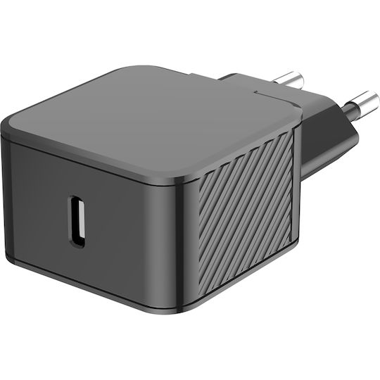 BigBen Connected Зарядно Устройство Без Кабел GaN С USB-C Изходен Порт 45W Power Delivery Черно