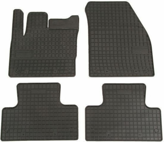 Frogum Σετ Μπροστινά και Πίσω Πατάκια 4τμχ για Land Rover Range Rover Evoque 2011 Μαύρα