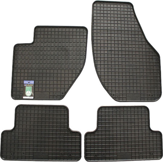 Petex Set of Front and Rear Mats 4pcs for Volvo V40 2012+ Black