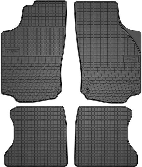 Frogum Set of Front and Rear Mats 4pcs for Opel Combo 2001-2011 Black